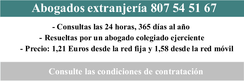 Consulta telefónica con un abogado especialista en extranjería